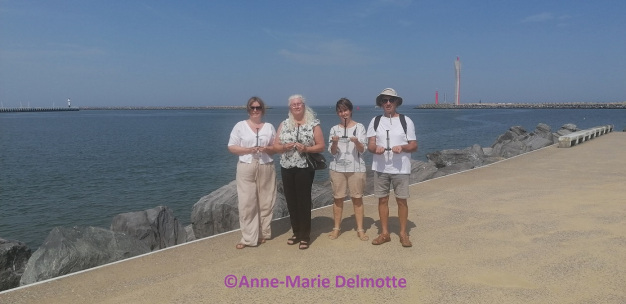 Meten met Lecher antenne aan zee